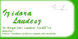 izidora laudesz business card